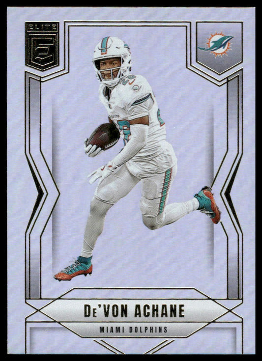 2025 Panini Donruss Elite Football #44 De'Von Achane