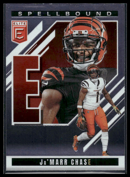 2025 Donruss Elite #19 Ja'Marr Chase Spellbound Pink