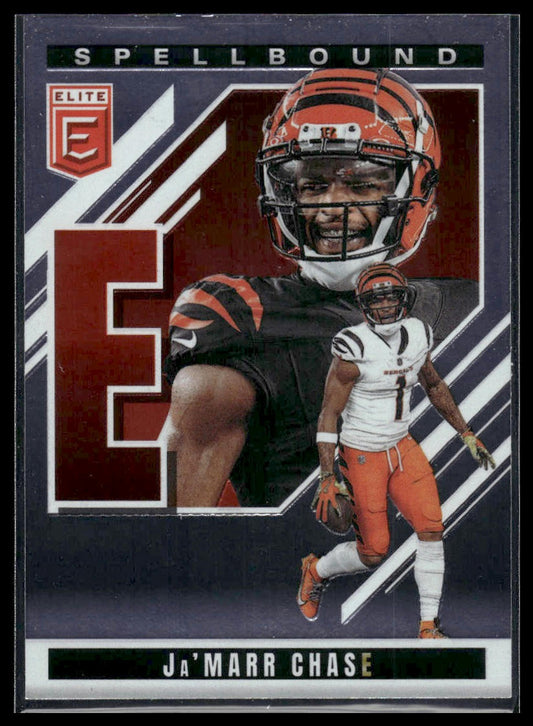 2025 Donruss Elite #19 Ja'Marr Chase Spellbound Pink