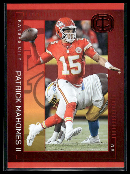 2025 Panini Authentically Mahomes Icon Collection #9 Patrick Mahomes II