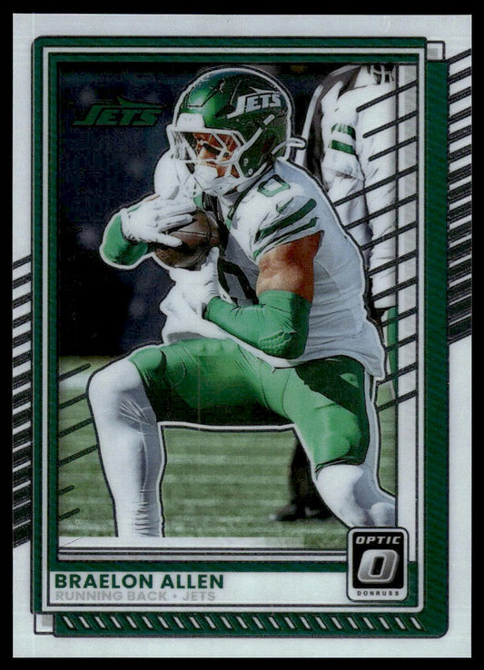 Braelon Allen 2025 Donruss Optic #175 Electricity