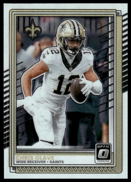 Chris Olave 2025 Donruss Optic #73 Holo