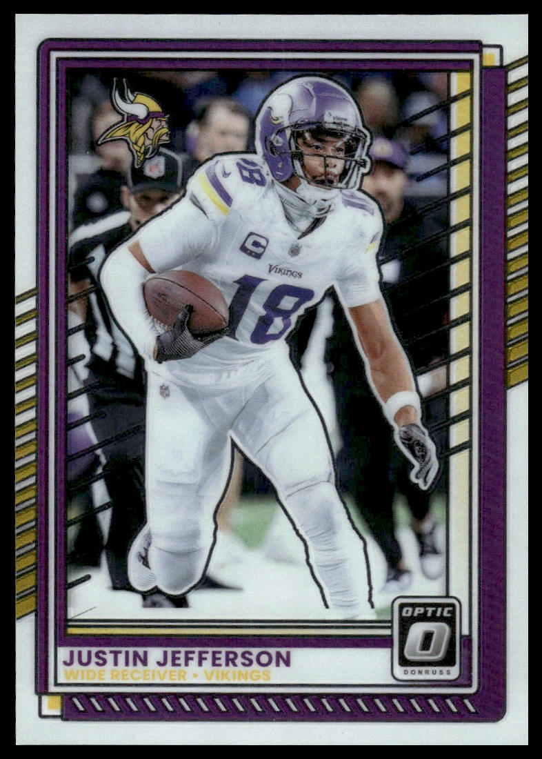 Justin Jefferson 2025 Donruss Optic #164 Holo