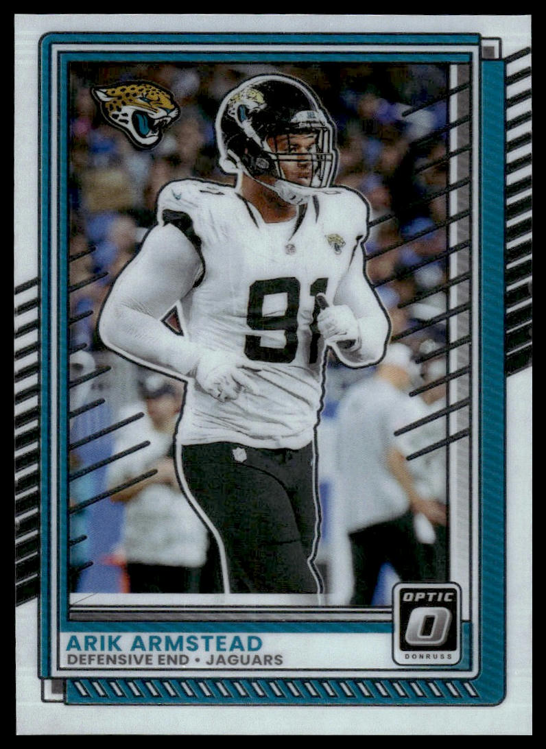 Arik Armstead 2025 Donruss Optic #37 Orange Scope