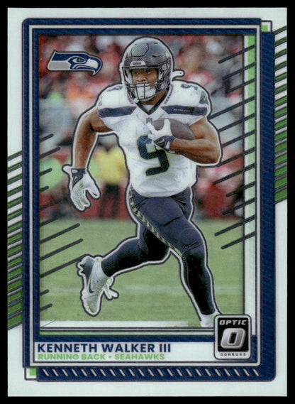 Kenneth Walker III 2025 Donruss Optic #133 Stars