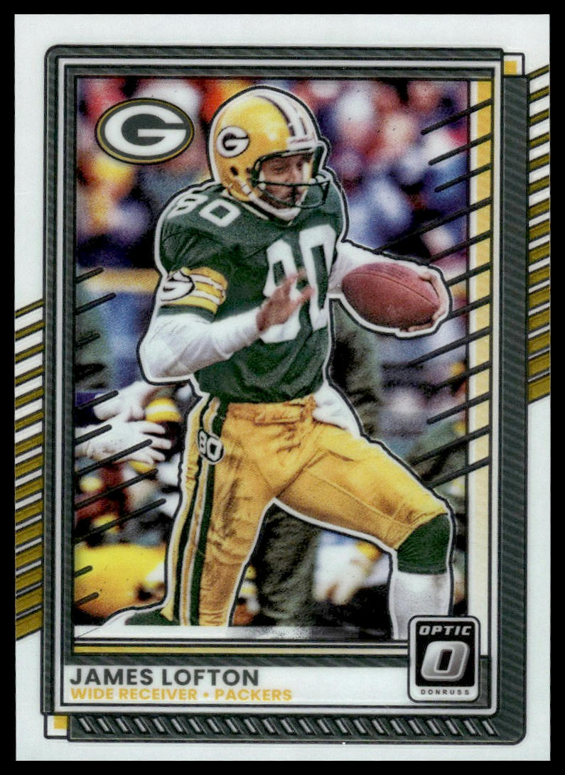 James Lofton 2025 Donruss Optic #56 Orange
