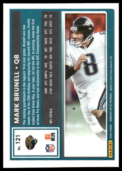 Mark Brunell 2025 Donruss Optic #121 Fire