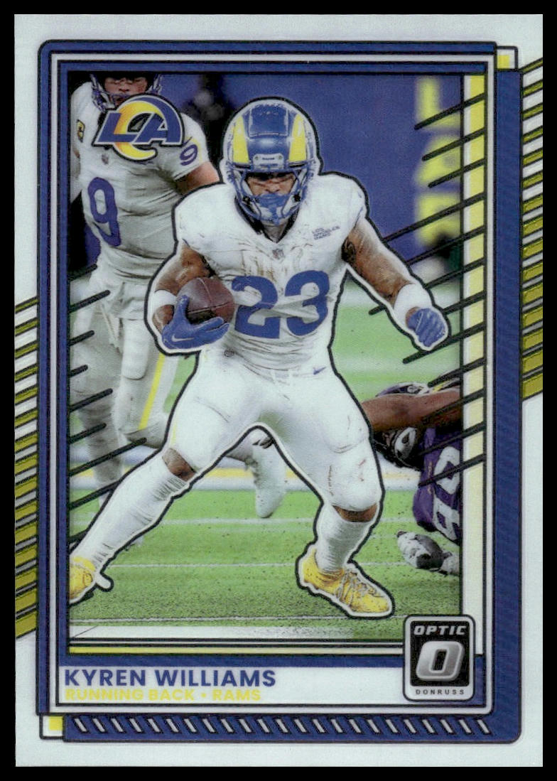 Kyren Williams 2025 Donruss Optic #105 Holo