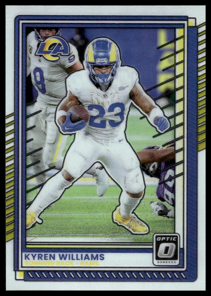 Kyren Williams 2025 Donruss Optic #105 Holo
