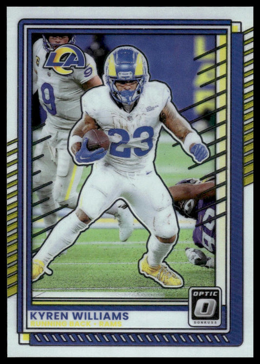 Kyren Williams 2025 Donruss Optic #105 Holo