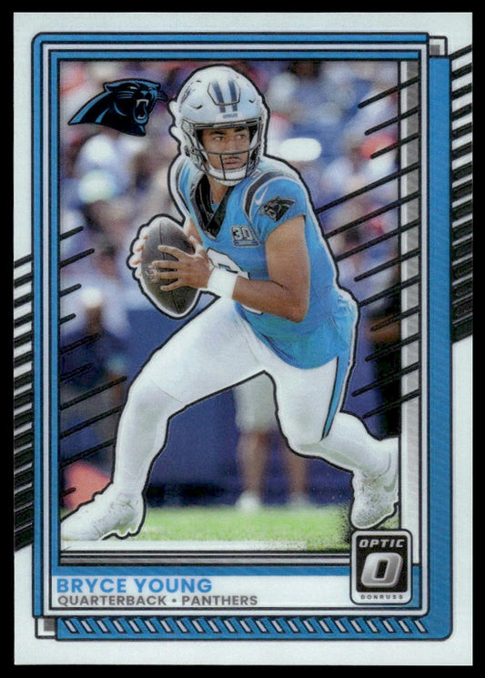 Bryce Young 2025 Donruss Optic #139 Rocket