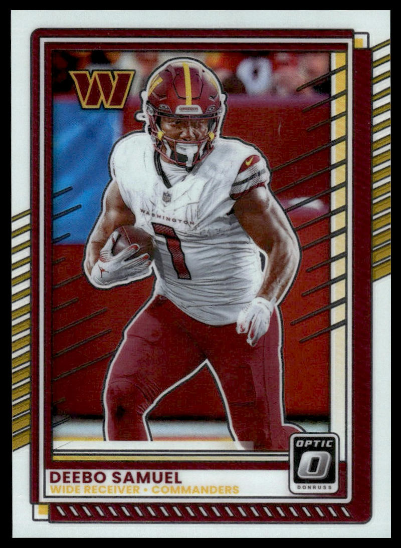 Deebo Samuel 2025 Donruss Optic #30 Lime Green