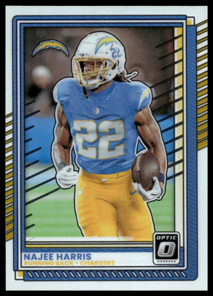 Najee Harris 2025 Donruss Optic #108 Team Logo