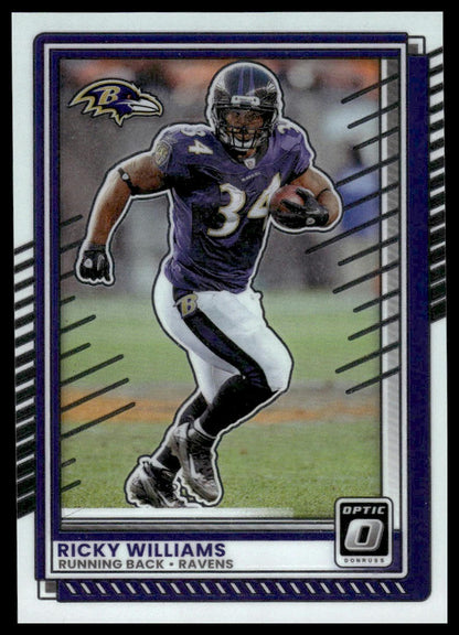 Ricky Williams 2025 Donruss Optic #126 Team Logo
