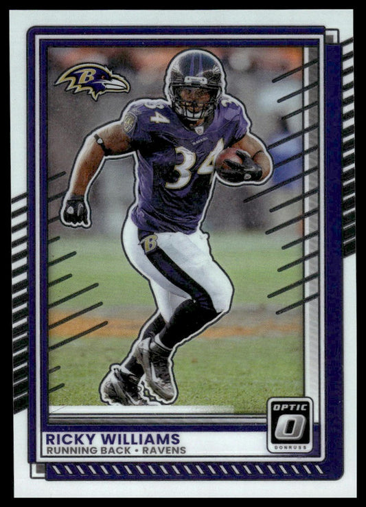 Ricky Williams 2025 Donruss Optic #126 Team Logo