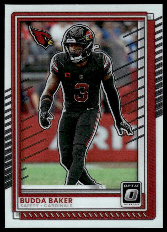 Budda Baker 2025 Donruss Optic #18 Stars
