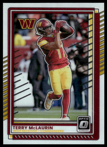 Terry McLaurin 2025 Donruss Optic #107 Team Logo