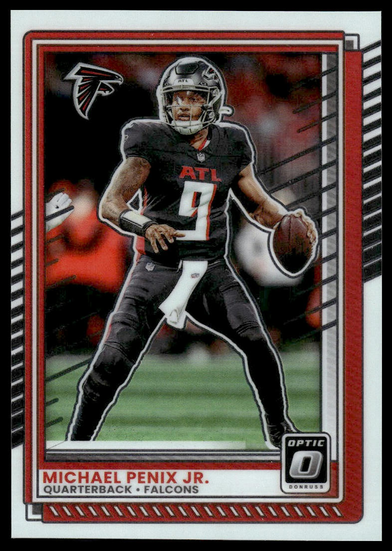 Michael Penix Jr. 2025 Donruss Optic #134 Holo