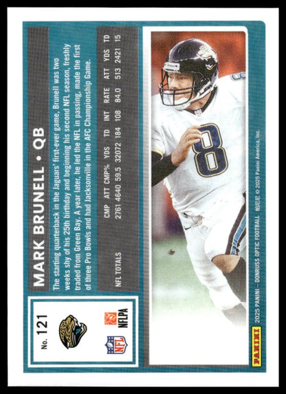 Mark Brunell 2025 Donruss Optic #121 Fire