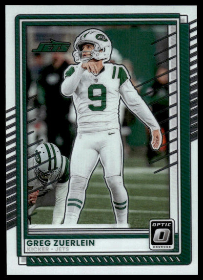 Greg Zuerlein 2025 Donruss Optic #67 Pink Velocity