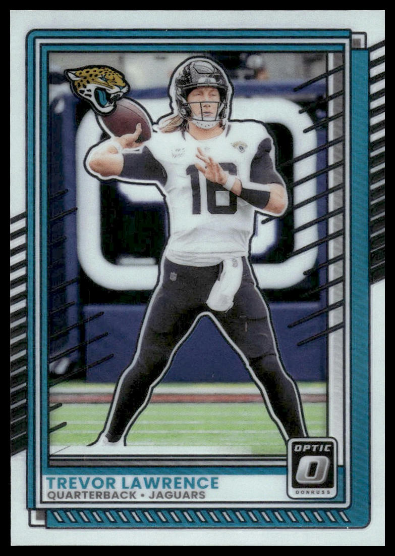 Trevor Lawrence 2025 Donruss Optic #146 Holo