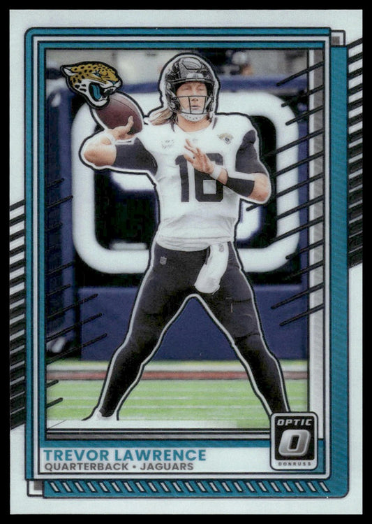 Trevor Lawrence 2025 Donruss Optic #146 Holo