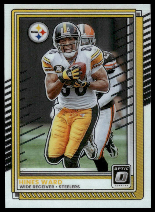 Hines Ward 2025 Donruss Optic #12 Holo