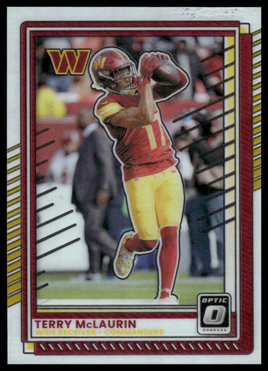 Terry McLaurin 2025 Donruss Optic #107 Team Logo