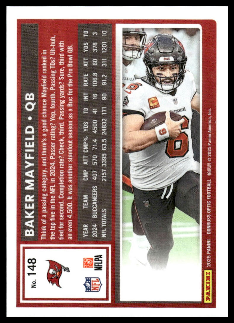Baker Mayfield 2025 Donruss Optic #148 Stars