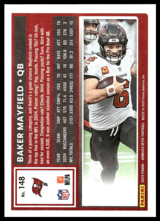 Baker Mayfield 2025 Donruss Optic #148 Stars