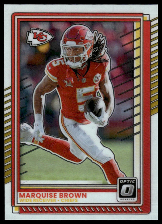 Marquise Brown 2025 Donruss Optic #93 Stars