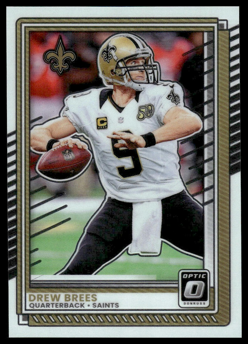 Drew Brees 2025 Donruss Optic #190 Holo