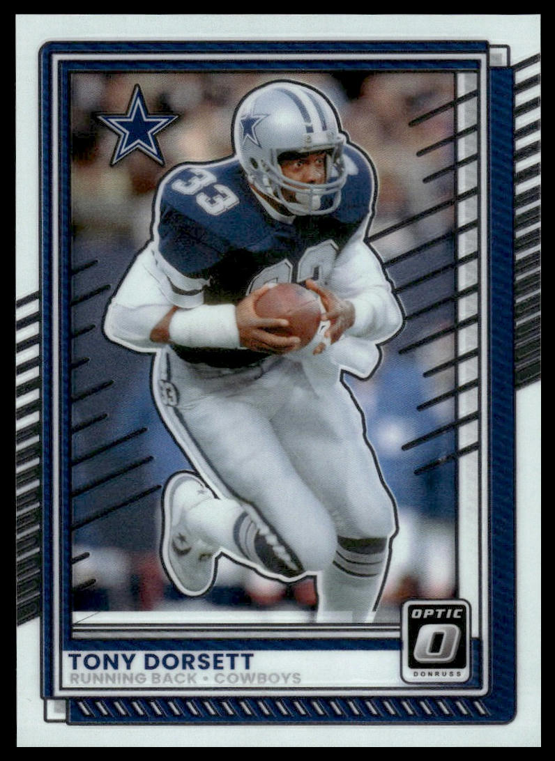 Tony Dorsett 2025 Donruss Optic #58 Purple
