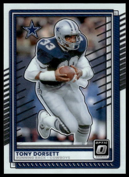 Tony Dorsett 2025 Donruss Optic #58 Purple