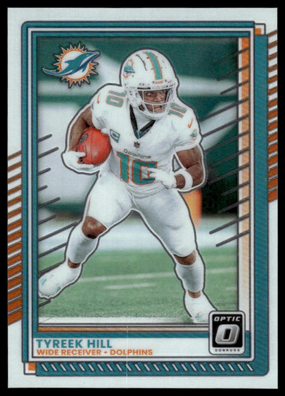 Tyreek Hill 2025 Donruss Optic #150 Holo