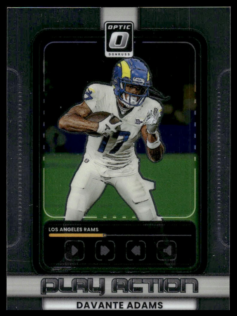 Davante Adams 2025 Donruss Optic #19 Play Action