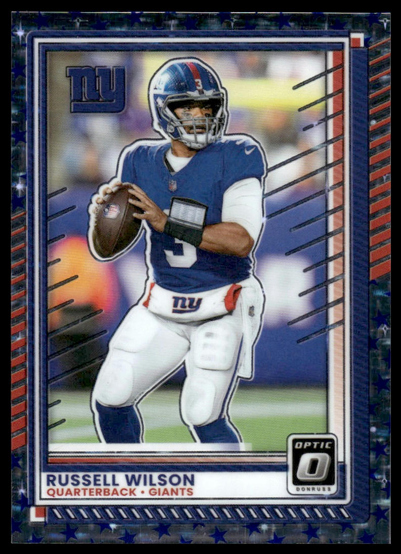 Russell Wilson 2025 Donruss Optic #50 Holo