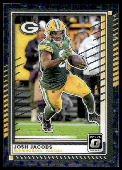 Josh Jacobs 2025 Donruss Optic #128 Stars