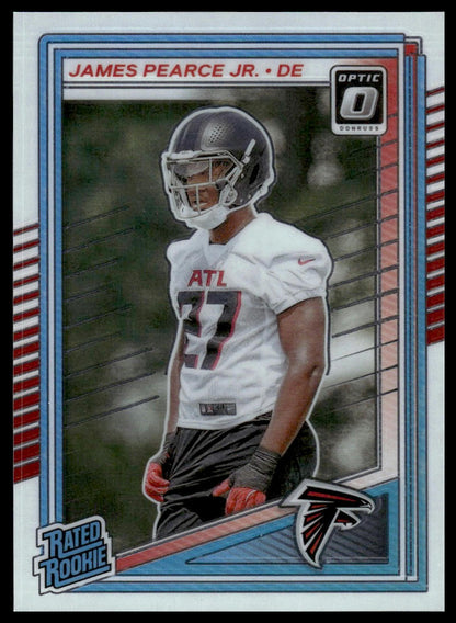 James Pearce Jr. 2025 Donruss Optic #240 Blue Scope RC