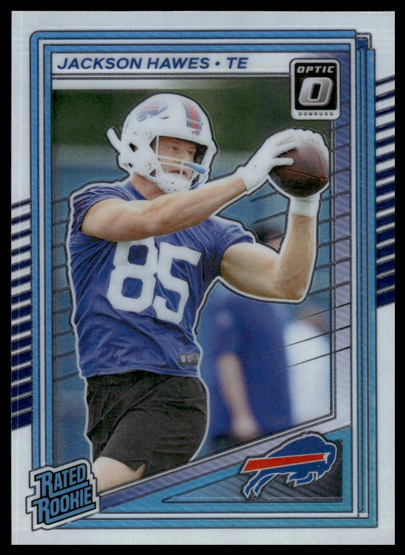 Jackson Hawes 2025 Donruss Optic #224 Green Hyper RC