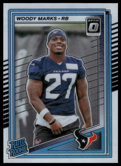 Woody Marks 2025 Donruss Optic #288 Holo RC