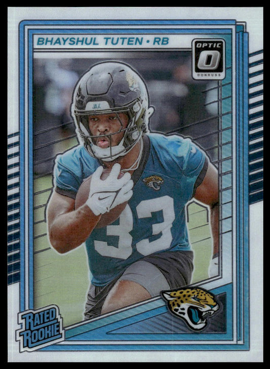 Bhayshul Tuten 2025 Donruss Optic #272 Pink RC