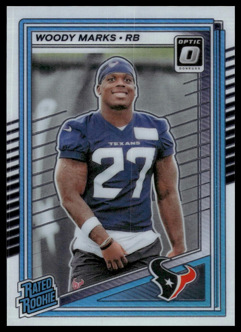 Woody Marks 2025 Donruss Optic #288 Purple Shock RC