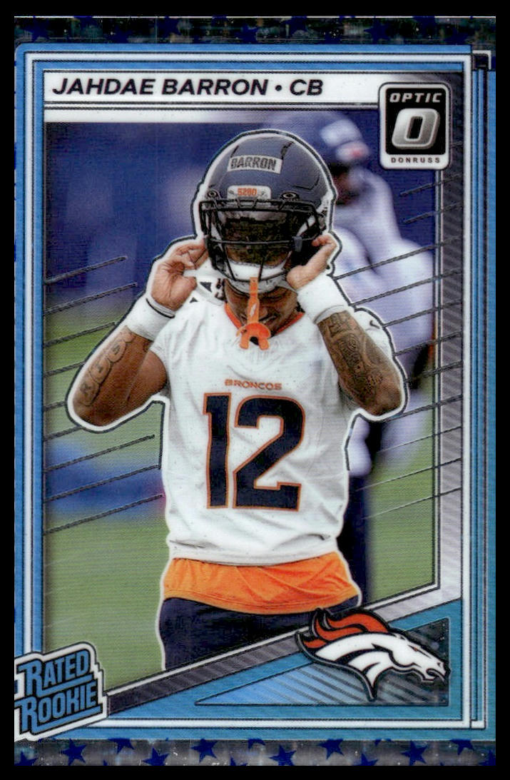 Jahdae Barron 2025 Donruss Optic #207 Stars RC