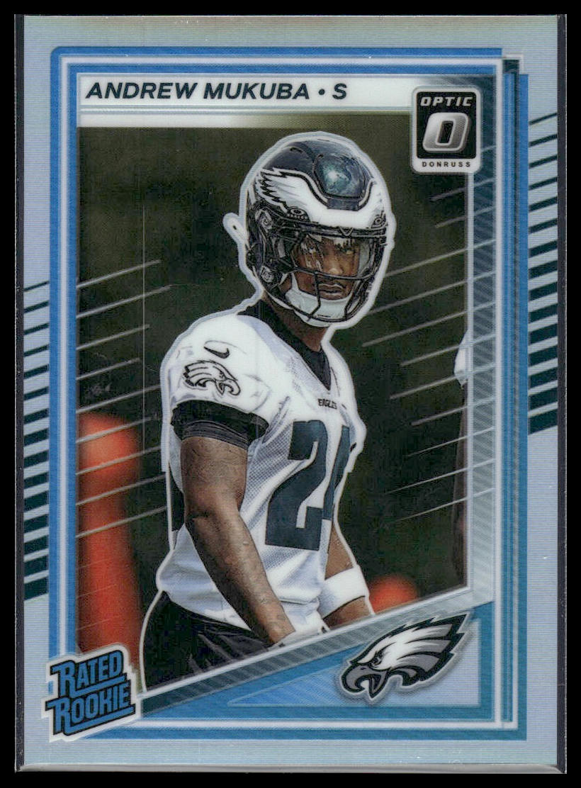 Andrew Mukuba 2025 Donruss Optic #297 Orange RC