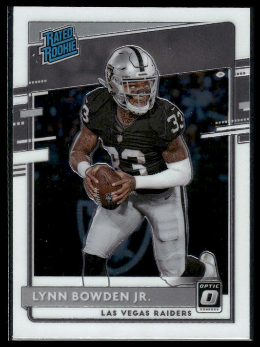 Lynn Bowden Jr. 2020 Donruss Optic #182 Holo RC