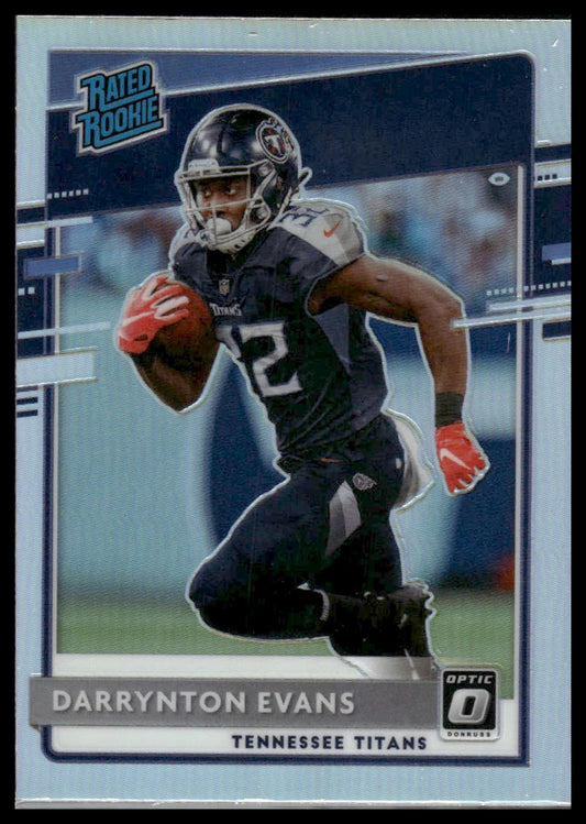 Darrynton Evans 2020 Donruss Optic #183 Bronze RC