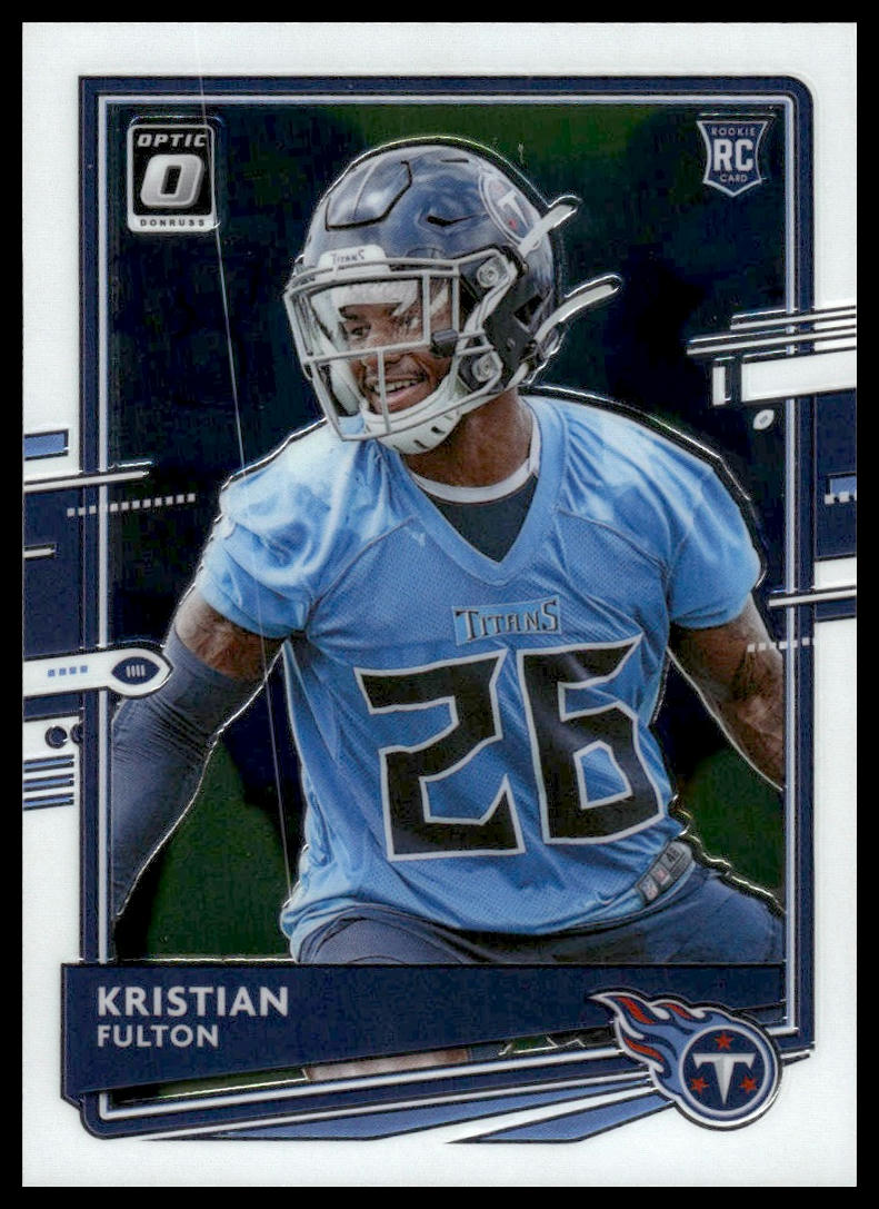 Kristian Fulton 2020 Donruss Optic #109 Pink RC