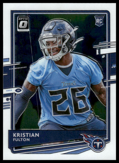 Kristian Fulton 2020 Donruss Optic #109 Pink RC