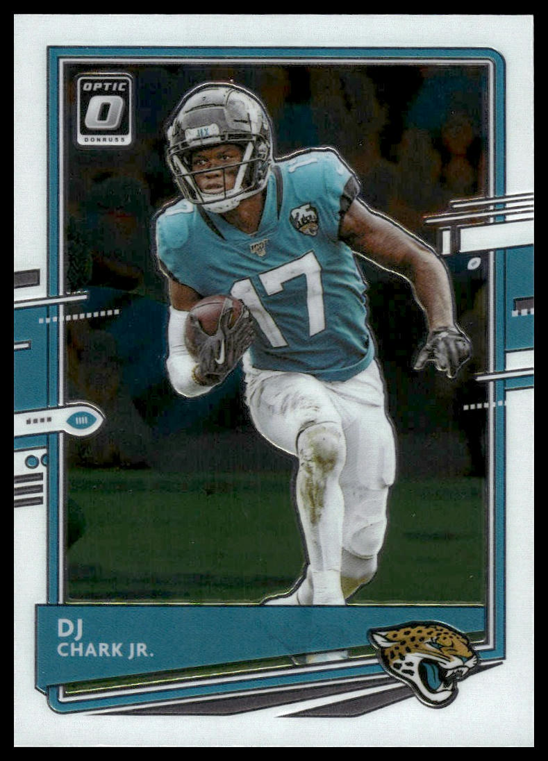 DJ Chark Jr. 2020 Donruss Optic #50 Red Stars